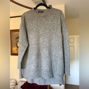 Zara Gray Women's Knit Sweater